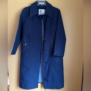 Women’s Vintage Navy Blue Coat